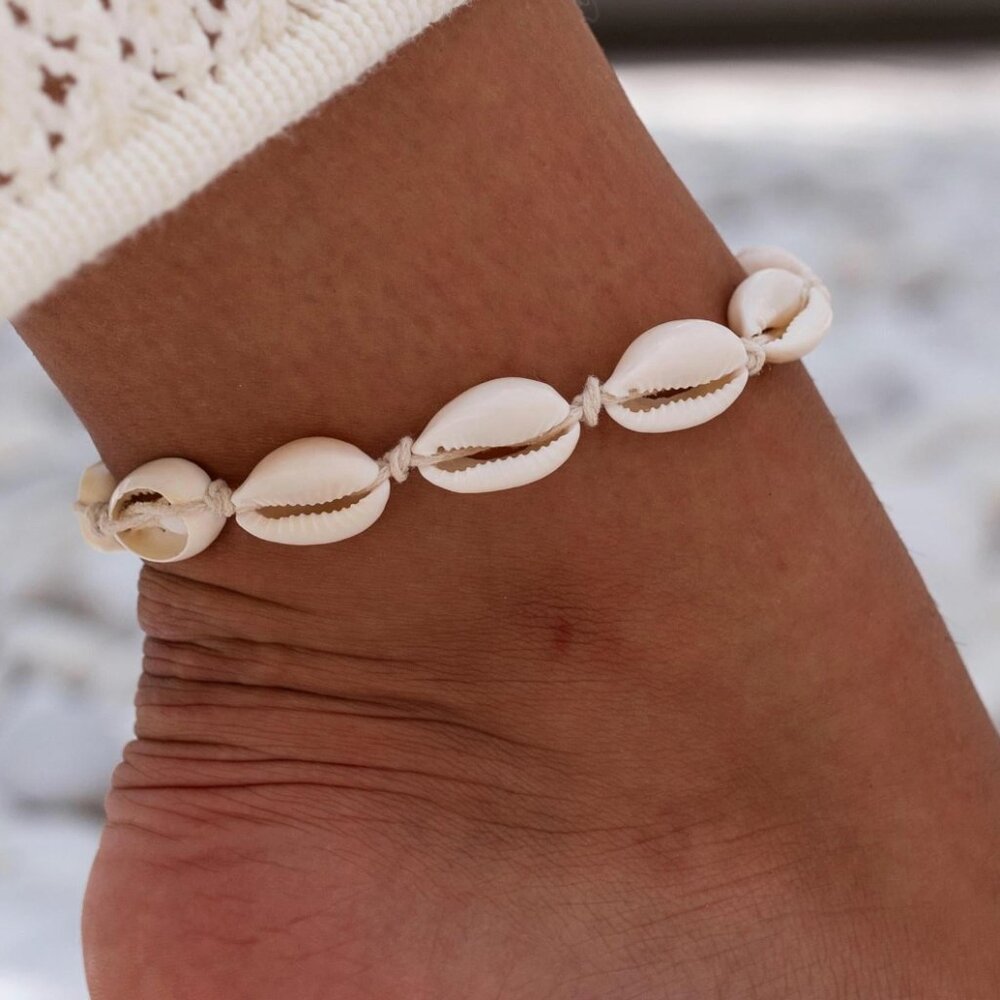 Alco - Puka Shell Anklet - Picture 2 of 3
